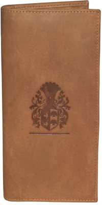 

Kan Hunter Leather Travel Document holder for Men and Women(Tan)