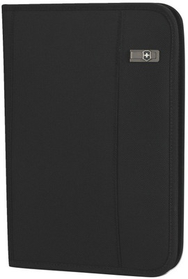 

Victorinox WRIGHT ZIPPERED PADFOLIO WITH NOTEPAD(Black)
