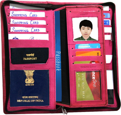 

Jo Jo DUALPASSPORTHOLDRNILLOFERPINK(Pink)