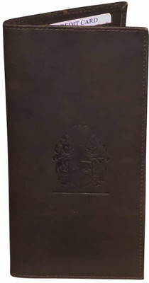 

Kan Hunter Leather Travel Document holder for Men and Women(Brown)