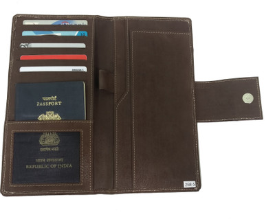 

Essart Travel Wallet(Brown)