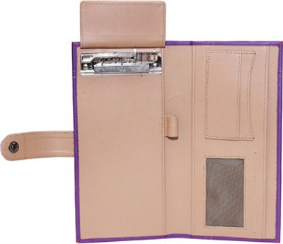 

Essart Cheque Book Case(Purple)