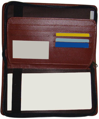 

Essart Multi Cheque Book(Brown)