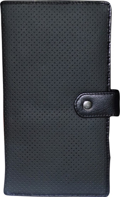 

Style 98 Men Multicolor Genuine Leather Money Clip(8 Card Slots), Black:grey