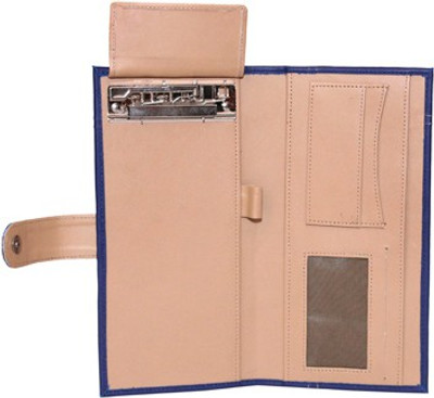 Essart Cheque Book Case(Blue)