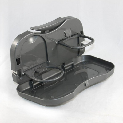

Sahibuy Backseat Food Tray with Bottle Cup Holder(Grey)
