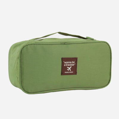 

Honestystore Travel Underwear Lingerie Organizer Waterproof(Green)
