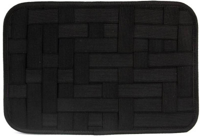 Unique Cartz Travel Organiser for Your Chargers, Cords, Headphones And Gadgets Black Unique Cartz Travel Organizers
