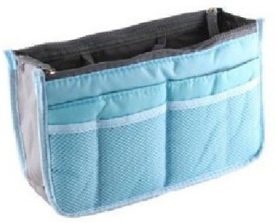 

Swadec Multipurpose Hand Bag Organizer Sky Blue(Blue)