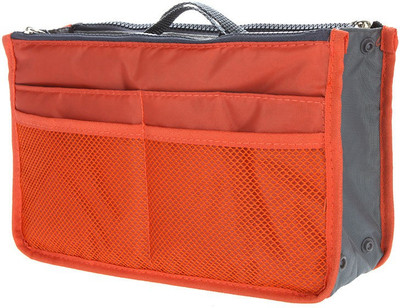 

Futaba Organizer Bag(Orange, Grey), Grey;orange