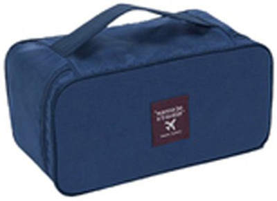 

Honestystore Travel Underwear Lingerie Organizer Waterproof(Blue)