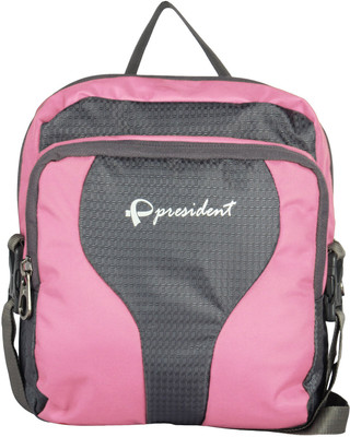 

President Messenger Bag(Pink)