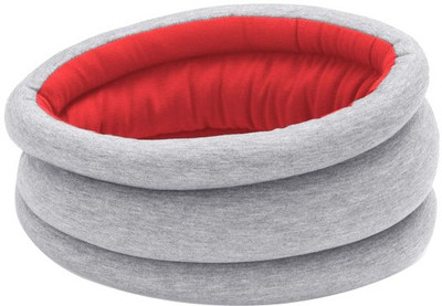 

Futaba Ostrich Travel Power Napping Pillow - Red(Grey)