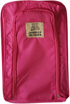 

Decorika Travel Shoe Organizer(Pink)