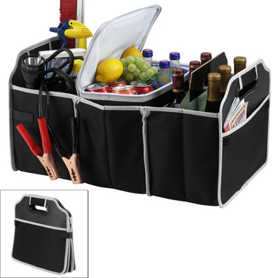 

CPEX Picnic BOOT Organizer 4 Car Easy Collapsible & Portable(Black)