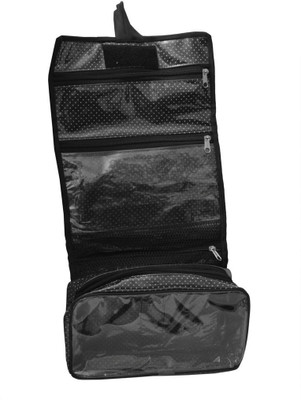 

Srajanaa Black Color Dotted Shaving Kit Organiser /Accessories Organiser(Black)