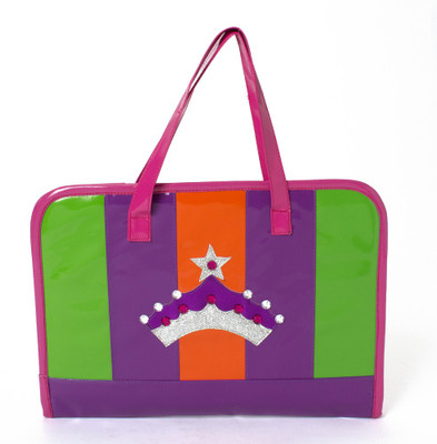 

Lill Pumpkins pink crown notepad bag(Purple)