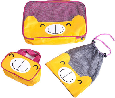 

Lill Pumpkins Yellow Bear Organiser Set(Yellow)