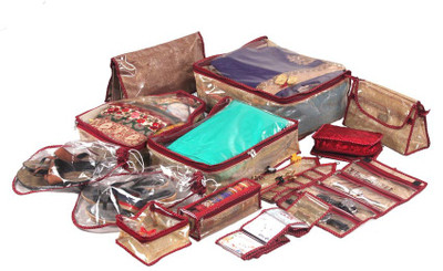 

Srajanaa Marriage Kit for Women (14 Pieces)(Multicolor)