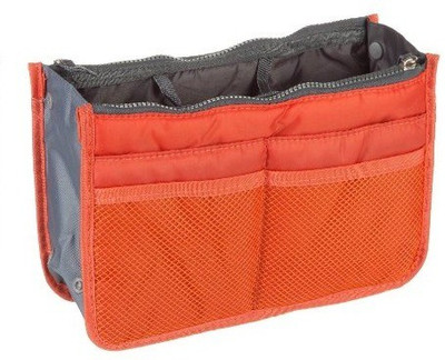 

Inventure Retail Multipocket Handbag Organizer For Easy Bag Switching(Orange)