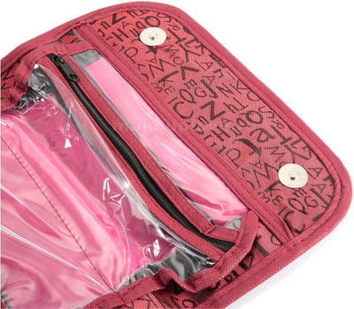 

Lavelle Lifestyle Cosmetics & Jewellery Bag 4(Maroon, Pink)