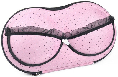 

PackNBuy Bra Padded Lingerie Case Organizer(Pink)