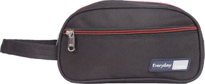 

Everyday Desire Multipurpose Travel Storage Bag Pouch Organizer For Accessories, Toiletry, Cosmetic, Medicines etc. - Black(Black)