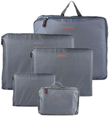 

Swadec Set of 5 Lugguage Travel Organiser - GREY(Grey)