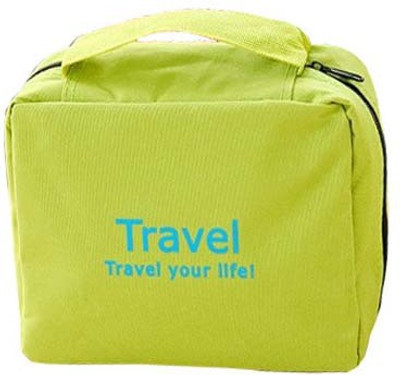 

Everyday Desire Travel Cosmetic Makeup Toiletry Case Hanging Bag - green(Green)