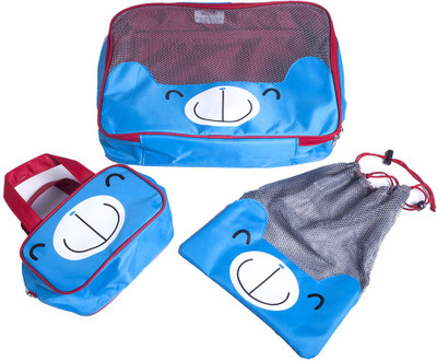 

Lill Pumpkins Blue Bear Organiser Set(Blue)