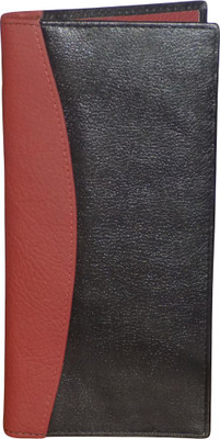 

Kan Genuine Leather Travel Organizer wallet for Men & Women(Red)