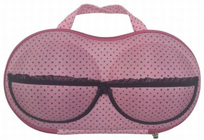 

eShop24x7 Bra Panty Lingerie Organizer Bag(Pink)