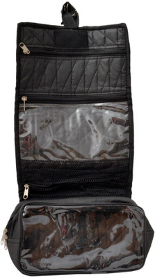 

Srajanaa Shaving Accessory Organiser / Shaving Kit / Travel accessories(Black)