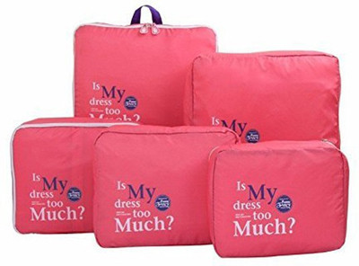 

Everyday Desire 5in1 Bag in Bag Organizer(Pink)