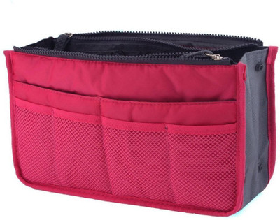 

Inventure Retail Multipocket Handbag Organizer For Easy Switching(Pink)