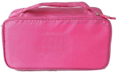 

Everyday Desire Undergarments and innerwear Storage Bag Travel Organiser Multi Purpose - Pink(Pink)