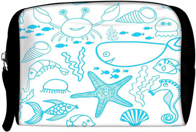 

Snoogg Cosmetic Pouch(Multicolor), Multcolor
