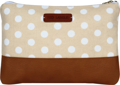 

Red Langur Cosmetic Pouch(Multicolor), Cream