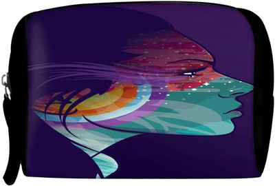 

Snoogg Cosmetic Pouch(Multicolor), Multcolor