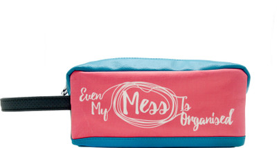 

Thathing Cosmetic Pouch(Pink), Pink;teal