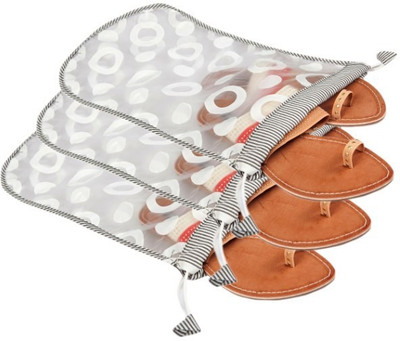 

Fashionista Shoe Pouch(White), Milky white00