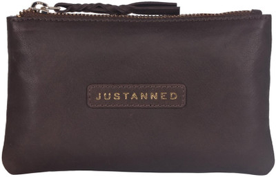 

Justanned Cosmetic Pouch(Brown), Brown-02