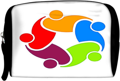 

Snoogg Cosmetic Pouch(Multicolor), Multcolor