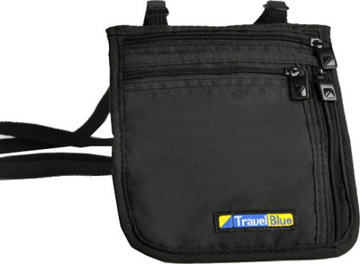 20 OFF on TRAVEL BLUE Neck Pouch Black on Flipkart PaisaWapas