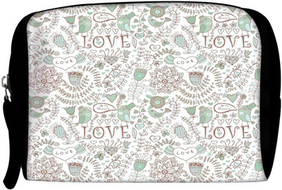 

Snoogg Cosmetic Pouch(Multicolor), Multcolor