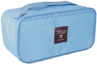 Everbuy Lingerie Pouch Travel Organizer Bra Underwear Makeup Bag Luggage  Storage Case
