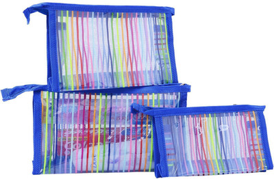 Bagaholics Cosmetic Pouch(Blue)