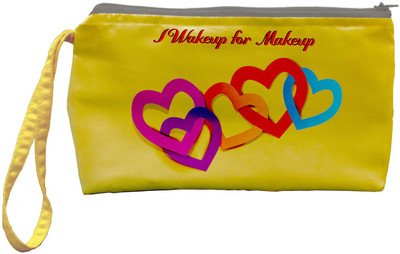 

ColorPlus Cosmetic Pouch(Yellow, Red)