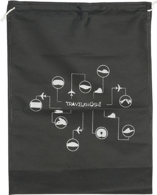

Travelkhushi Shoe Pouch(Black)