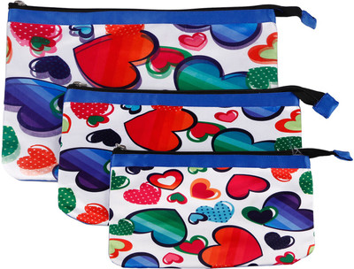 

Nostaljia Cosmetic Pouch(Multicolor), Maroon